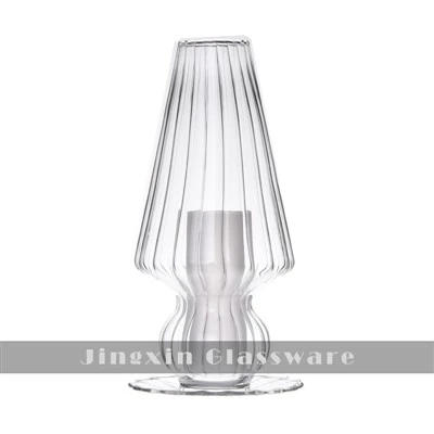 Skärm av skalat glas
